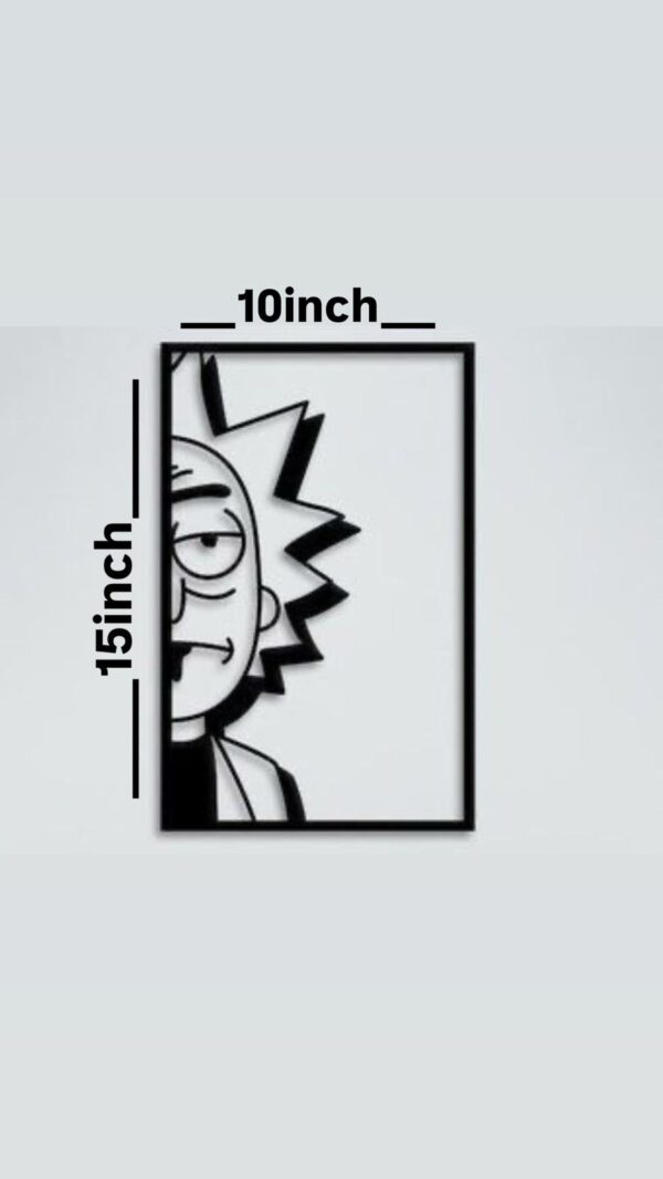Rick Sanchez Wall Decor