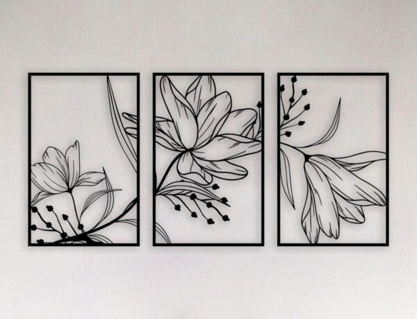LILIES WALL ART